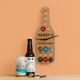 Beer cap bottle clock - Stag Design