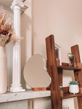 Organic shaped mirror - Stag Design