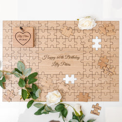 Jigsaw guest book frame for any celebration - Stag Design
