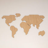 Geometric World Map - Stag Design