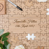 Jigsaw guest book frame for any celebration - Stag Design